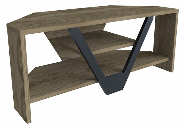 Hanah Home TV Stand Oud Black Karin - Oud, Black