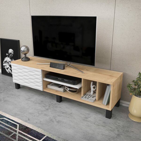 Hanah Home TV állvány SapphireWhite Olyo - zafír, fehér