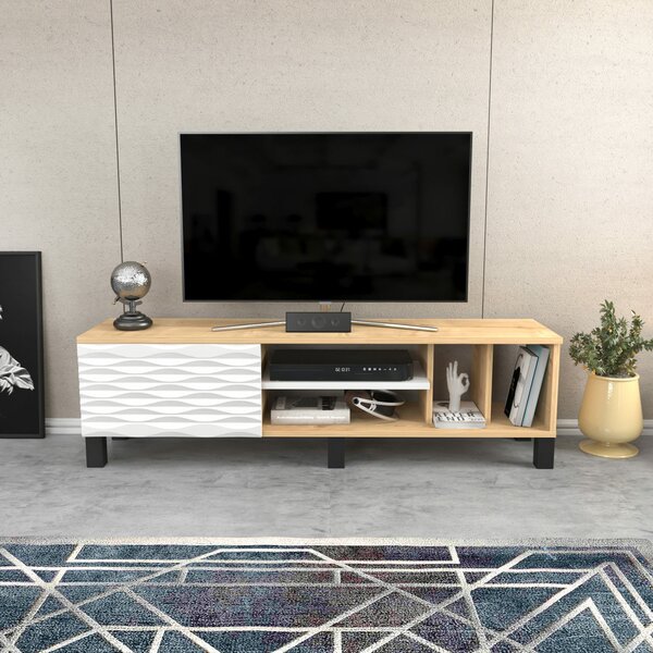 Hanah Home TV állvány SapphireWhite Olyo - zafír, fehér