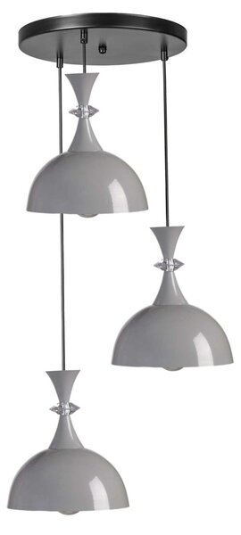 Opviq Csillár Szürke-Fekete 9024-3