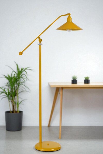 Opviq Floor Lamp Mustard 8959-4