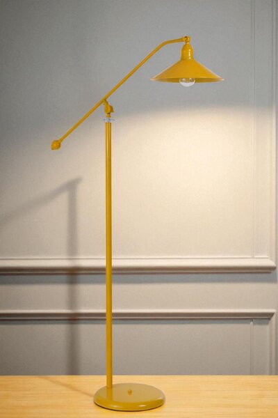 Opviq Floor Lamp Mustard 8959-4