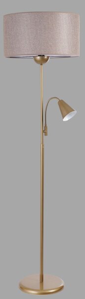 Opviq Floor Lamp Beige Gold 8940-5