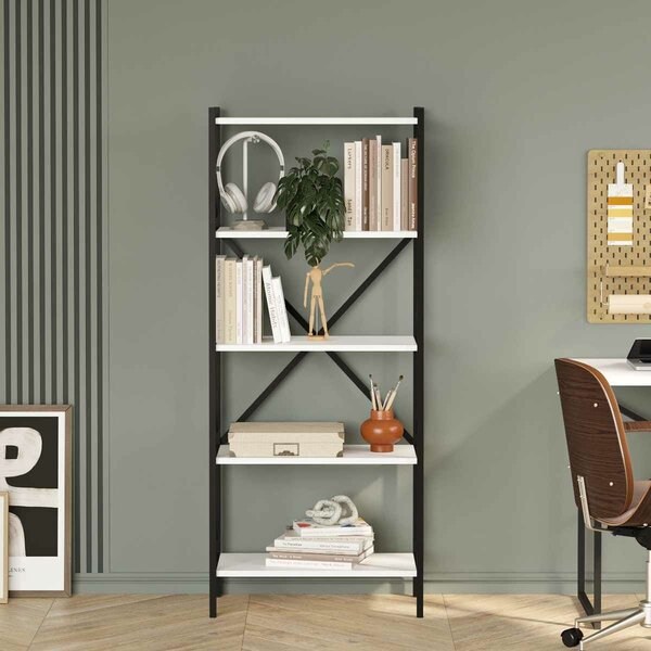 Hanah Home London könyvespolc - fehér