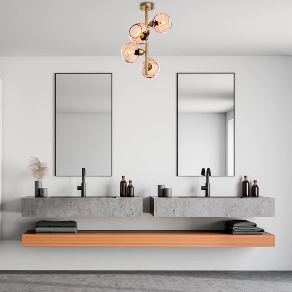 Opviq Csillár Pink Gold Benek - 15 - 14503