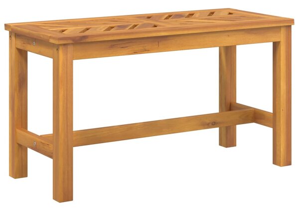 Tömör akácfa kerti pad 80 cm