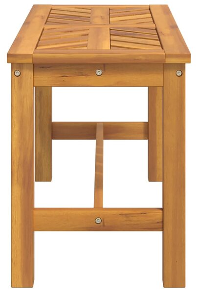 Tömör akácfa kerti pad 80 cm
