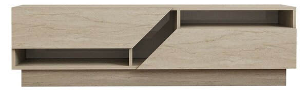 Hanah Home TV Stand Travertine Koza - Travertine