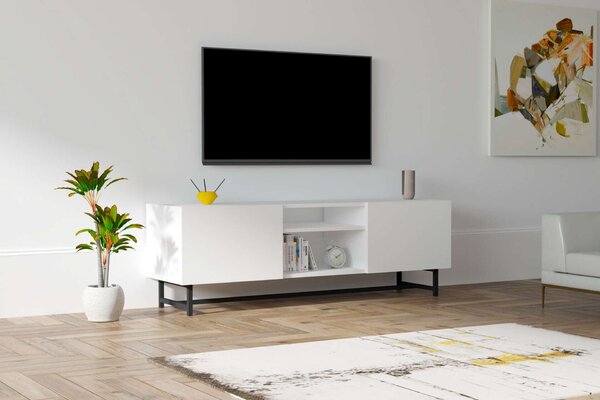 Hanah Home TV állvány White Tugi - Fehér