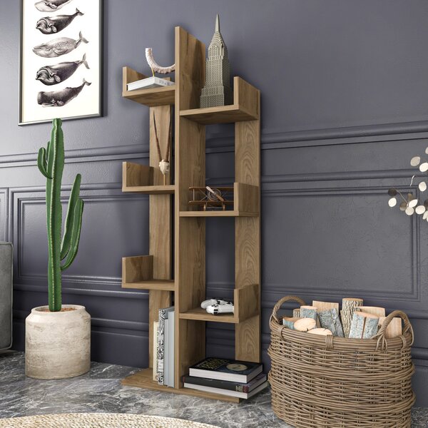 Hanah Home Luisa könyvespolc, Oud Oak színben - Oud Oak