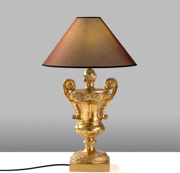 Opviq Asztali lámpa Aranybarna ELEGANZE-5333