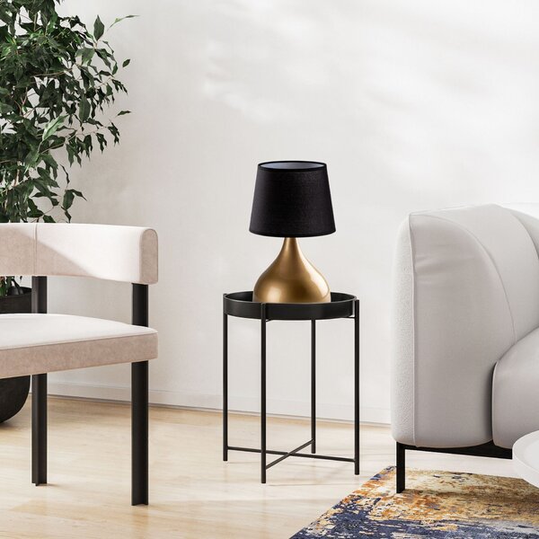 Opviq Asztali lámpa Gold Black Gota - 15474