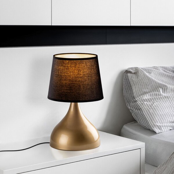 Opviq Asztali lámpa Gold Black Gota - 15474