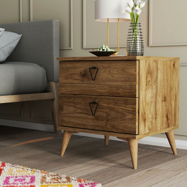 Hanah Home Dió Éjjeliszekrény Versa-Ce 3630