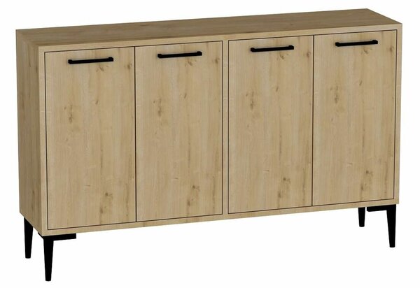 Hanah Home Console Sapphire Oak Frezya - Sapphire Oak