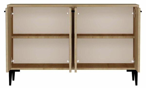 Hanah Home Console Sapphire Oak Frezya - Sapphire Oak
