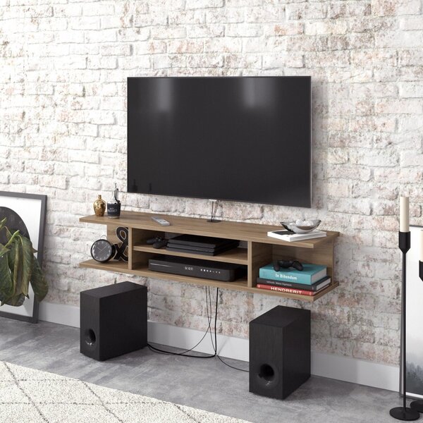 Hanah Home TV állvány diófa Pivot - dió