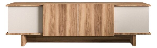 Hanah Home Diana TV állvány, bézs/diófa