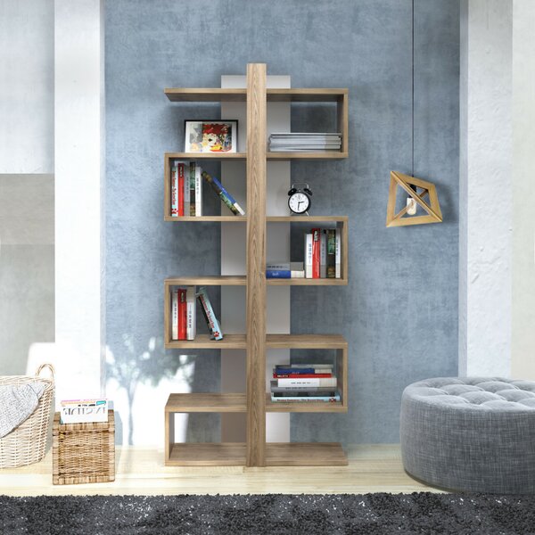 Hanah Home Ionis tölgy könyvespolc