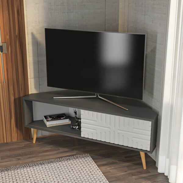 Hanah Home Mora TV állvány - antracit, fehér