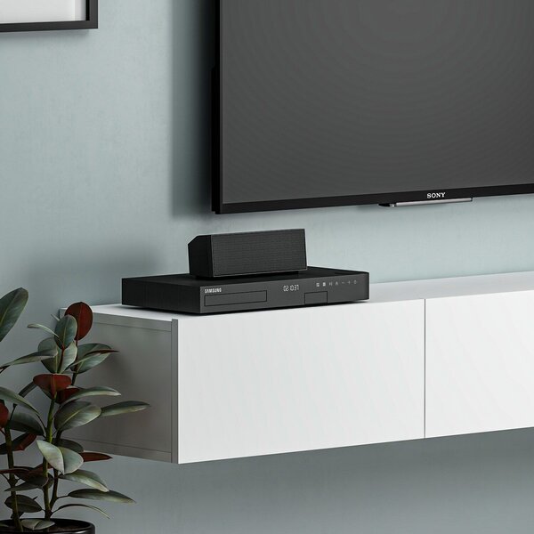 Hanah Home TV Stand White Terra - White