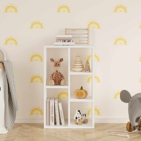 Hanah Home Fehér Könyvespolc Monaco - Fehér