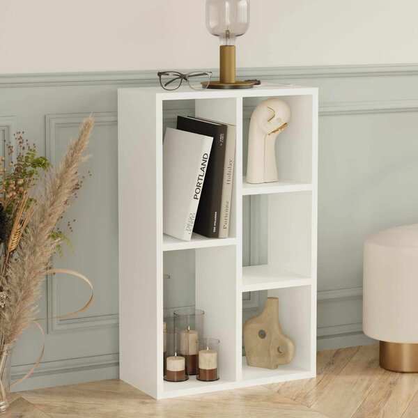 Hanah Home Fehér Könyvespolc Monaco - Fehér