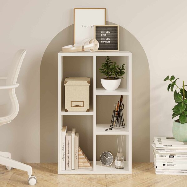 Hanah Home Fehér Könyvespolc Monaco - Fehér
