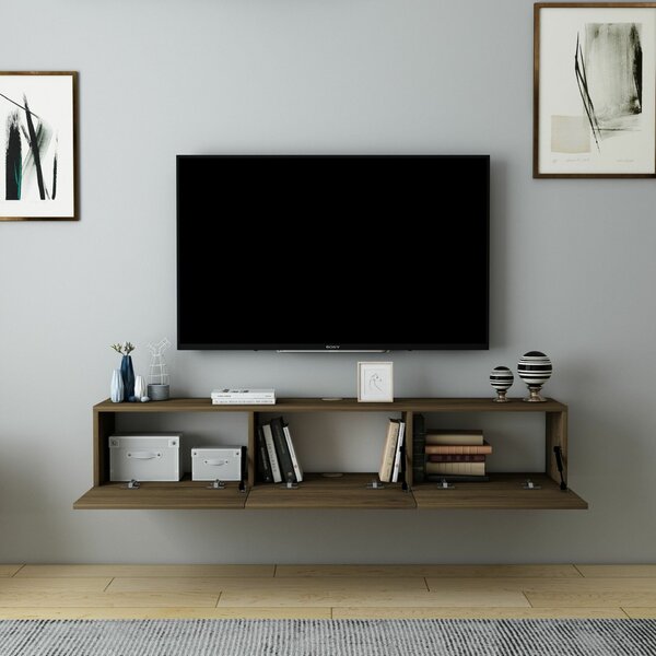 Hanah Home Denby TV állvány - dió szín:Dió
