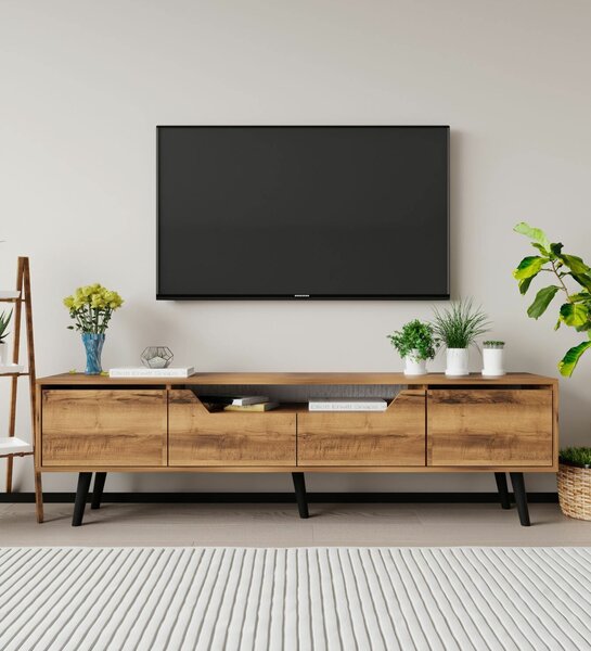 Hanah Home TV állvány Roma 180 - diófa