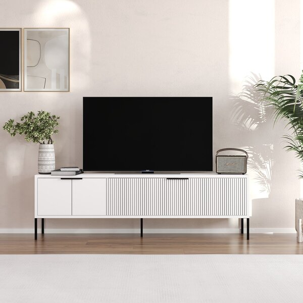 Hanah Home TV-állvány Fehér Noah - Fehér