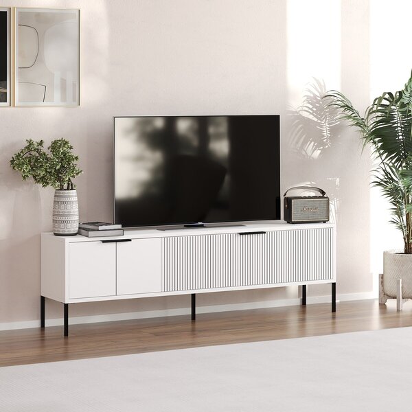 Hanah Home TV-állvány Fehér Noah - Fehér