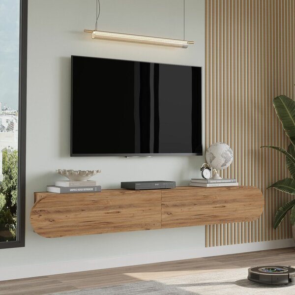 Hanah Home TV Stand Atlantic Pine LUM1-A