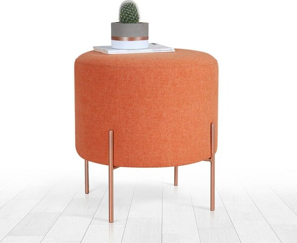 Atelier Del Sofa Puff Narancs Réz 42 - Narancs