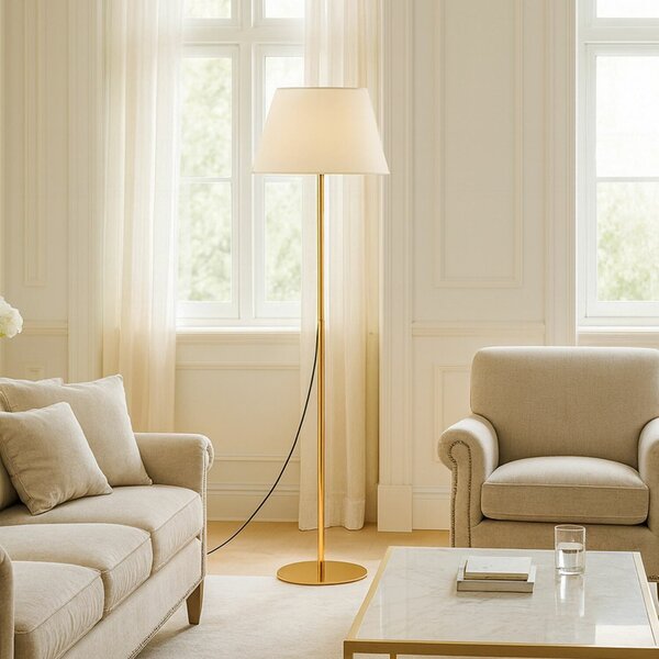 Opviq Floor Lamp Cream 242271