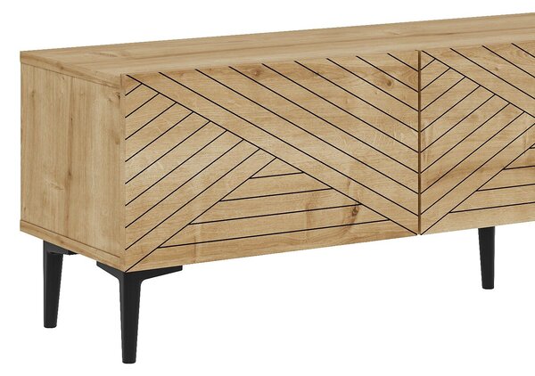 Hanah Home TV Stand Sapphire Oak Felix - Sapphire Oak
