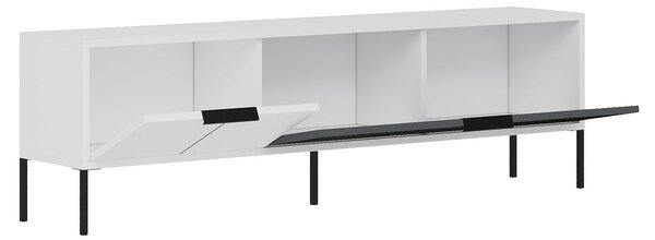 Hanah Home Noah TV állvány - fehér, antracit