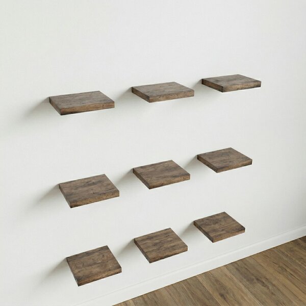Hanah Home Decorative Wooden Wall Shelf Wooden R-Raf319