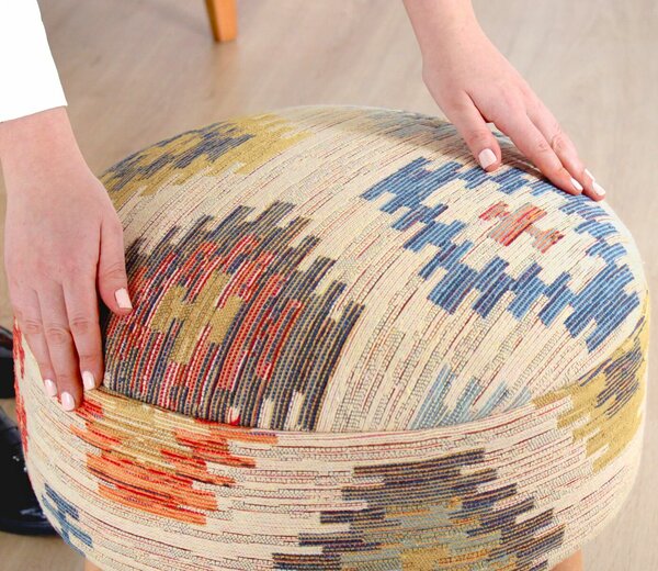 Atelier Del Sofa Sefian Puff - Krém