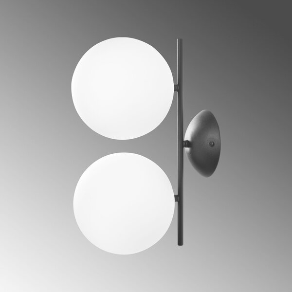 Opviq Fali lámpa Fekete Luminar - 14150