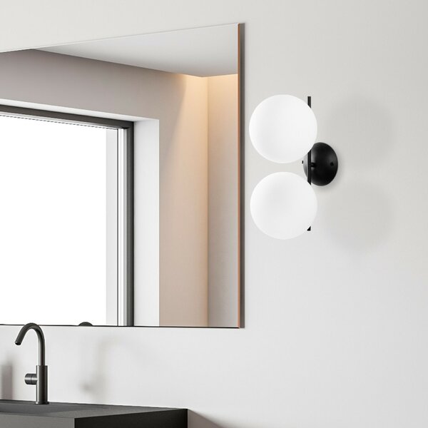Opviq Fali lámpa Fekete Luminar - 14150