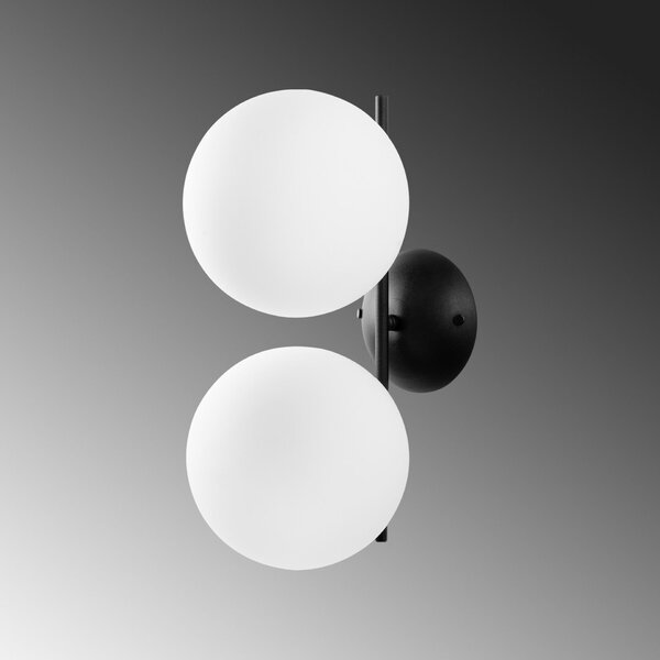 Opviq Fali lámpa Fekete Luminar - 14150