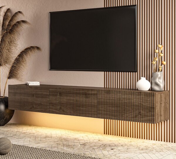 Hanah Home TV Stand Walnut Ada - Walnut
