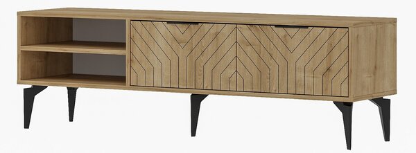 Hanah Home TV Stand Sapphire Oak Regina - Sapphire Oak