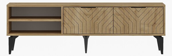 Hanah Home TV Stand Sapphire Oak Regina - Sapphire Oak