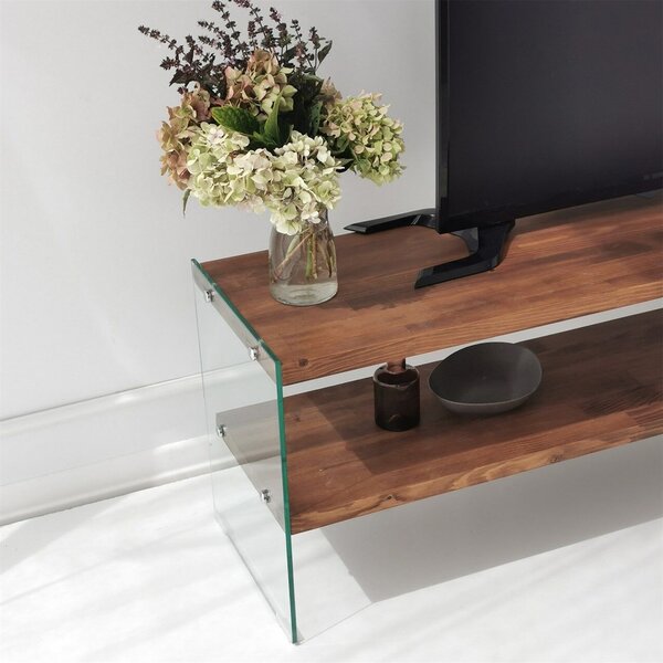 Hanah Home TV állvány Natural Aqua TV - Chesnut