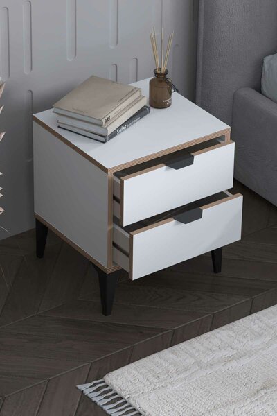 Hanah Home Éjjeliszekrény White Arden - Fehér