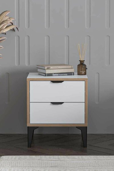 Hanah Home Éjjeliszekrény White Arden - Fehér