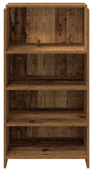 Recepciós pult antik fa 55x50x103,5 cm szerelt fa