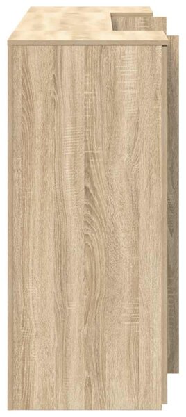 Recepciós pult sonoma tölgy 180x50x103,5 cm szerelt fa